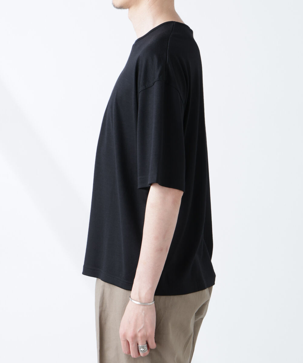 NANO universe「「ALL-DAYS COMFORT 100% WOOL」 エレガンスTEE」|Tシャツ・カットソー|