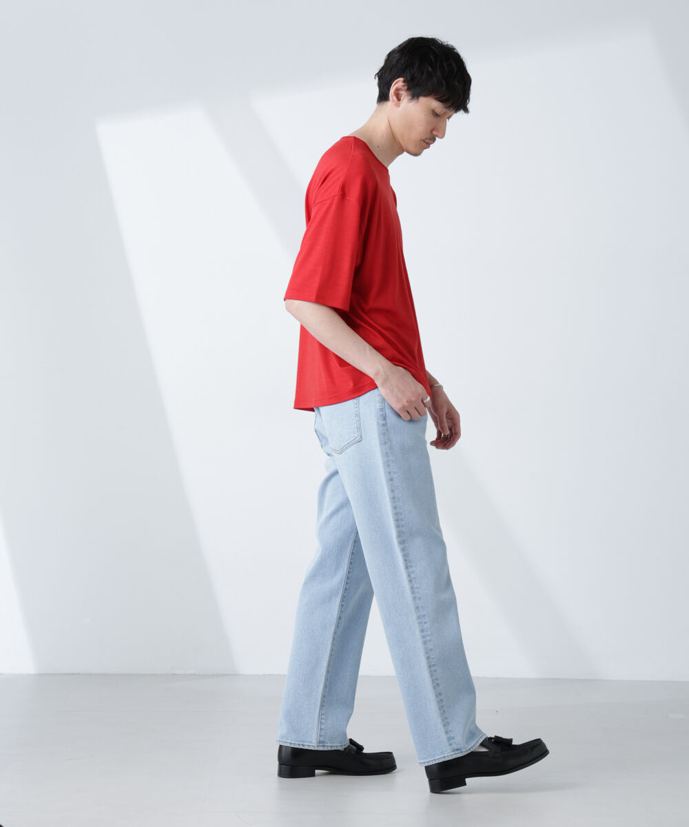 NANO universe「「ALL-DAYS COMFORT 100% WOOL」 エレガンスTEE」|Tシャツ・カットソー|