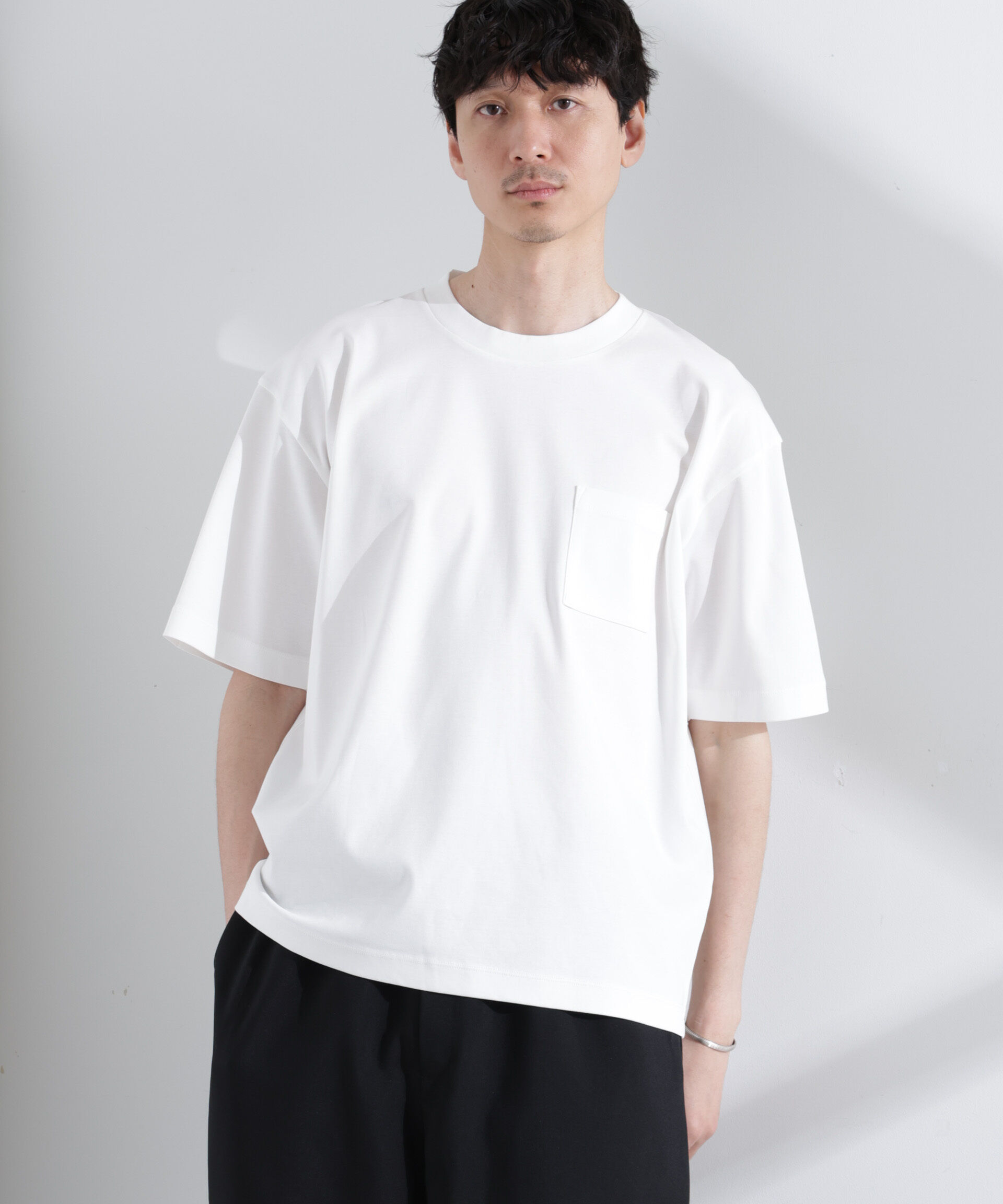  「アンチスメル BIGTシャツ 半袖」|Tシャツ・カットソー|ホワイト