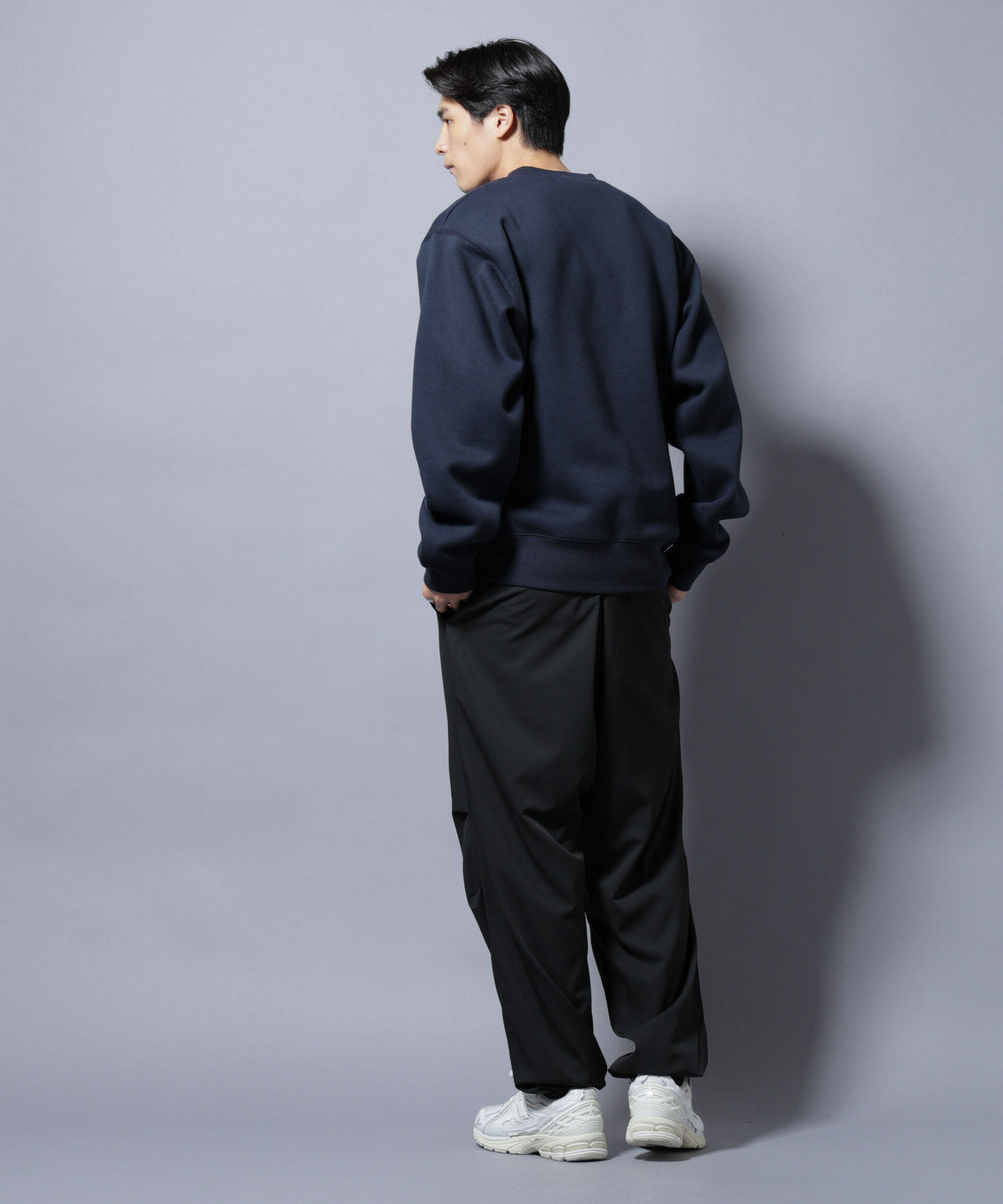 NANO universe「「NJ/CLUB」裏起毛 ジャージークルーネックスウェット」|Tシャツ・カットソー|