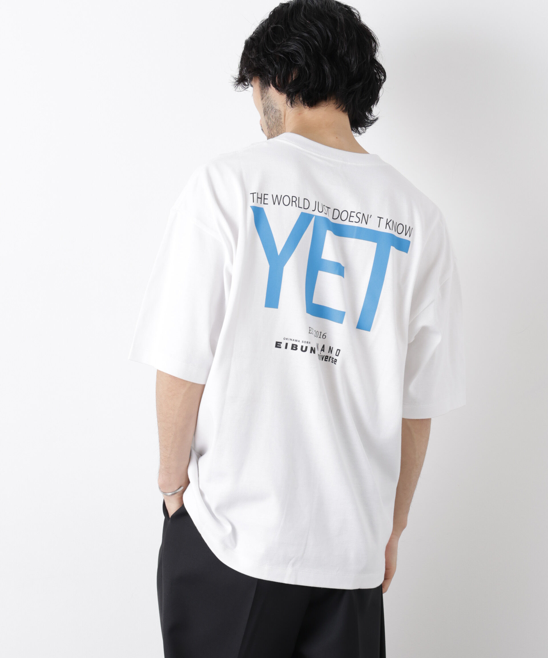 NANO universe「EIBUN&times;Anti Soaked(R)　汗染み防止Tシャツ」|Tシャツ・カットソー|