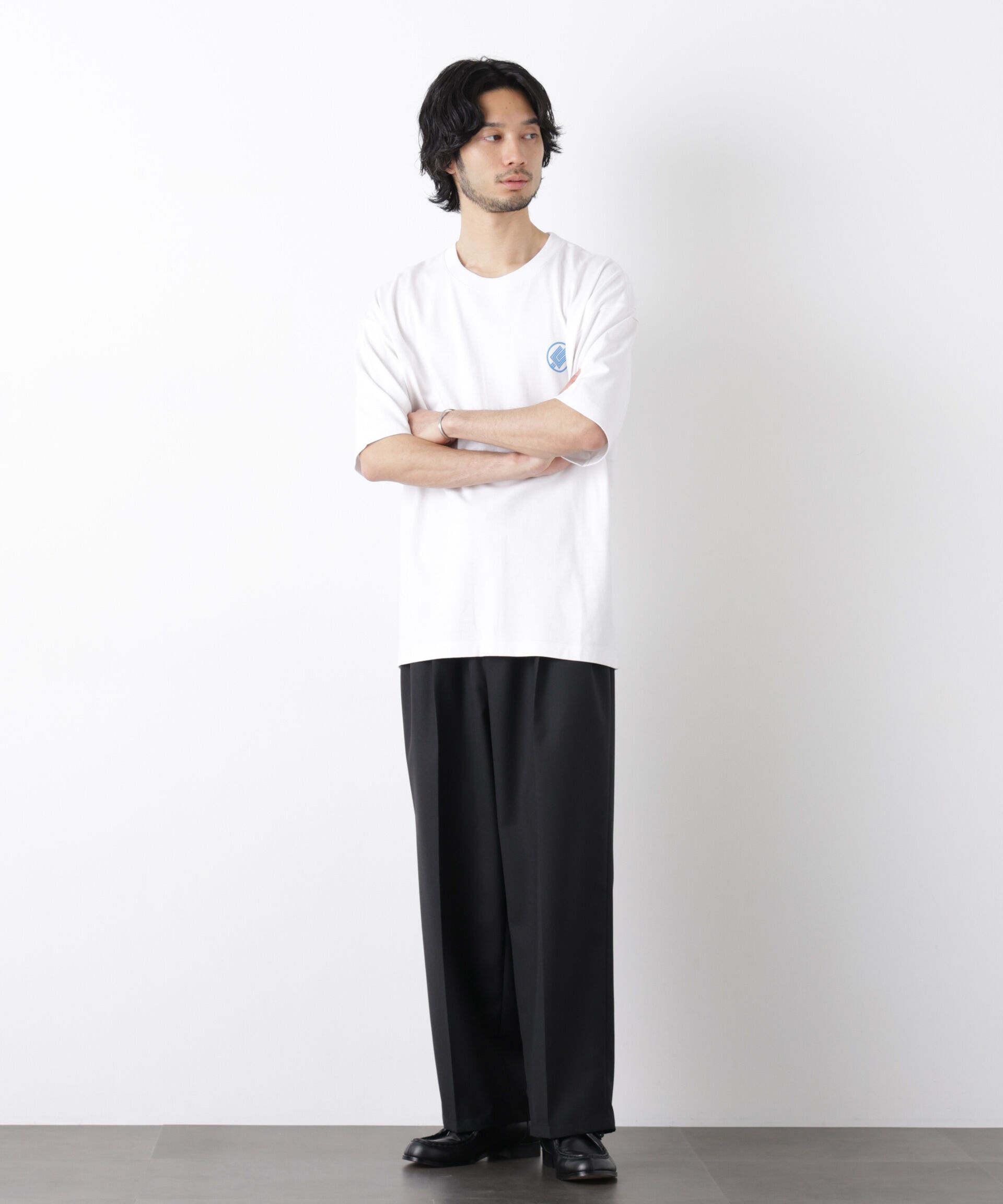 NANO universe「EIBUN&times;Anti Soaked(R)　汗染み防止Tシャツ」|Tシャツ・カットソー|