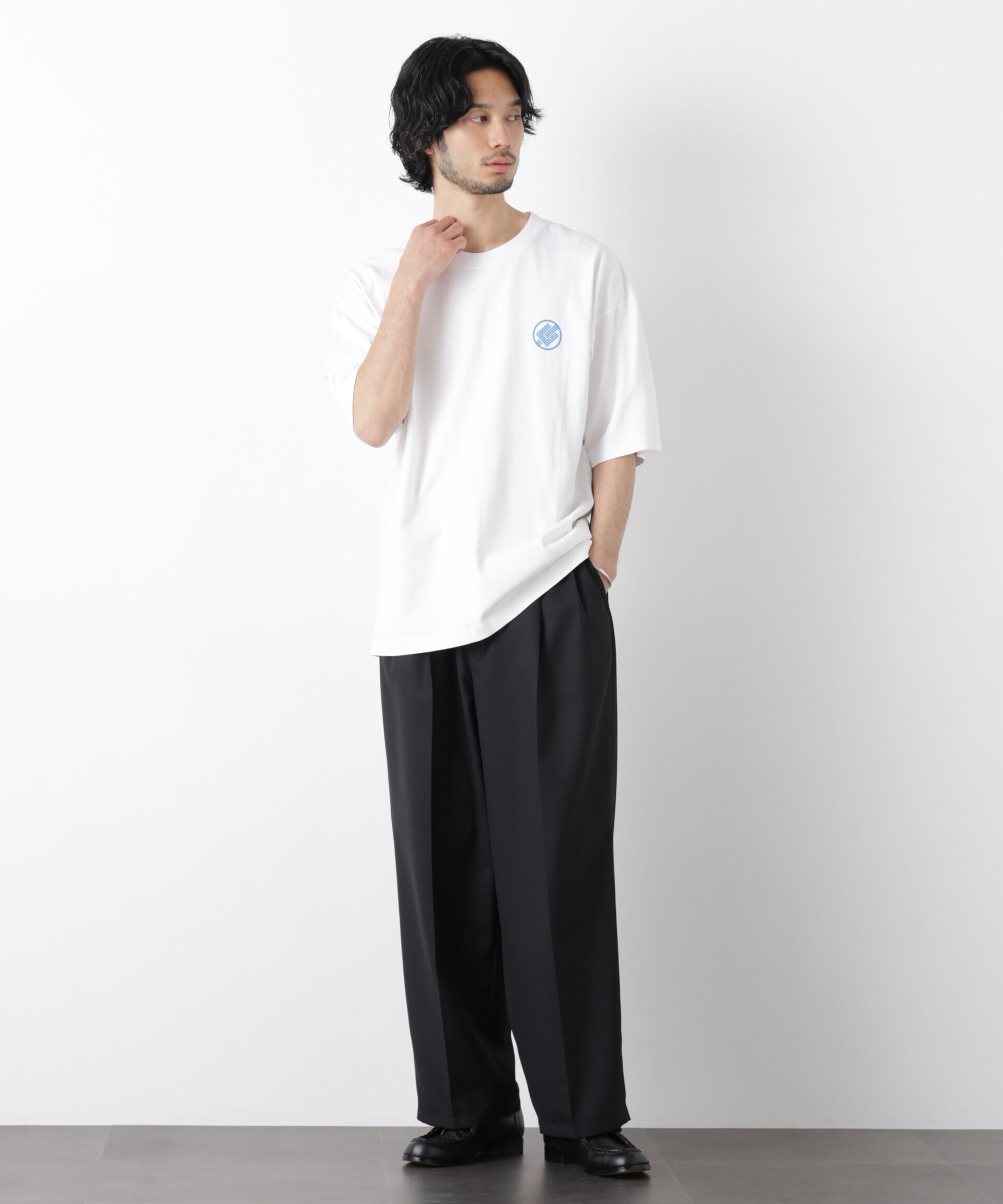 NANO universe「EIBUN&times;Anti Soaked(R)　汗染み防止Tシャツ」|Tシャツ・カットソー|
