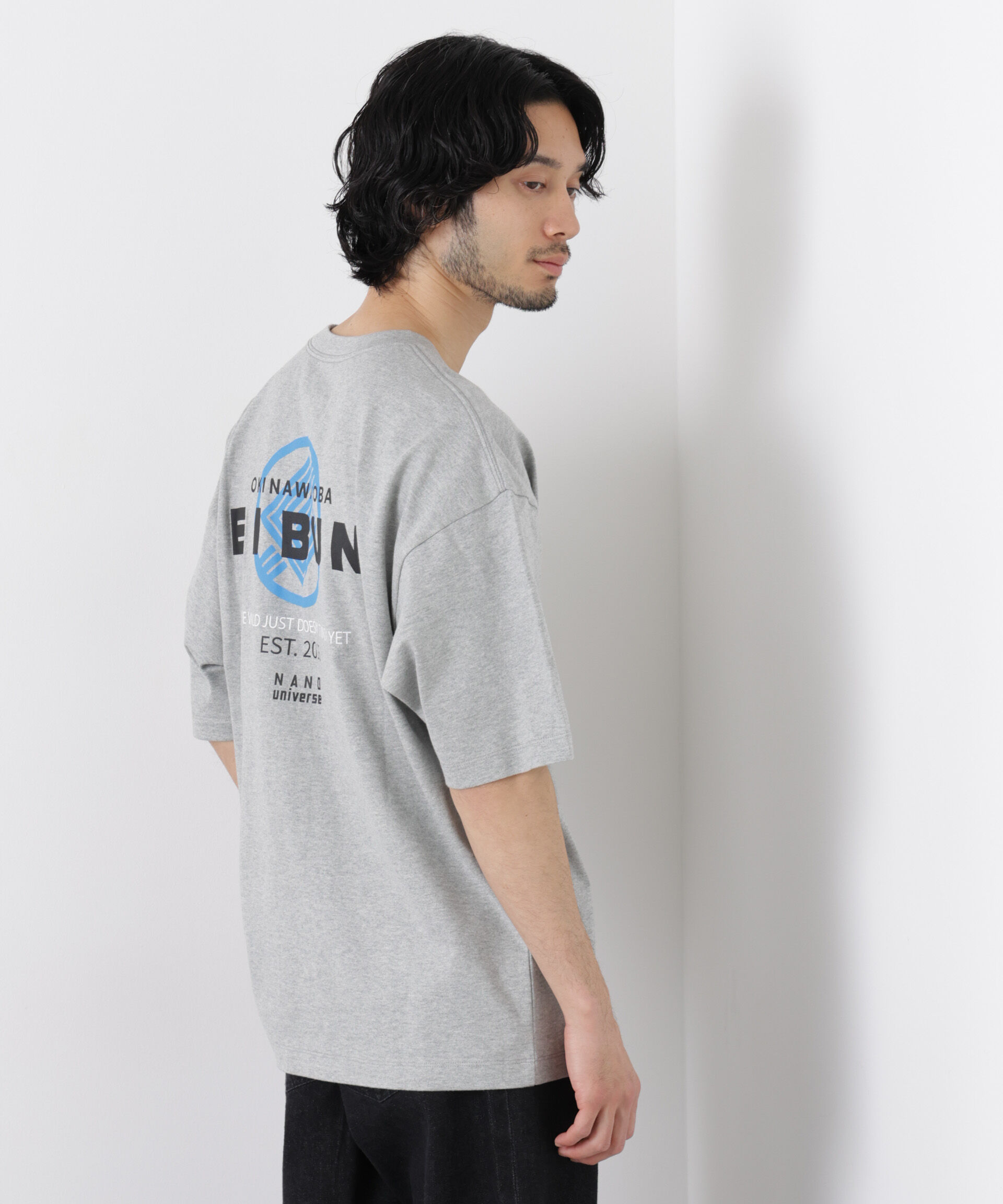 NANO universe「EIBUN&times;Anti Soaked(R)　汗染み防止Tシャツ」|Tシャツ・カットソー|