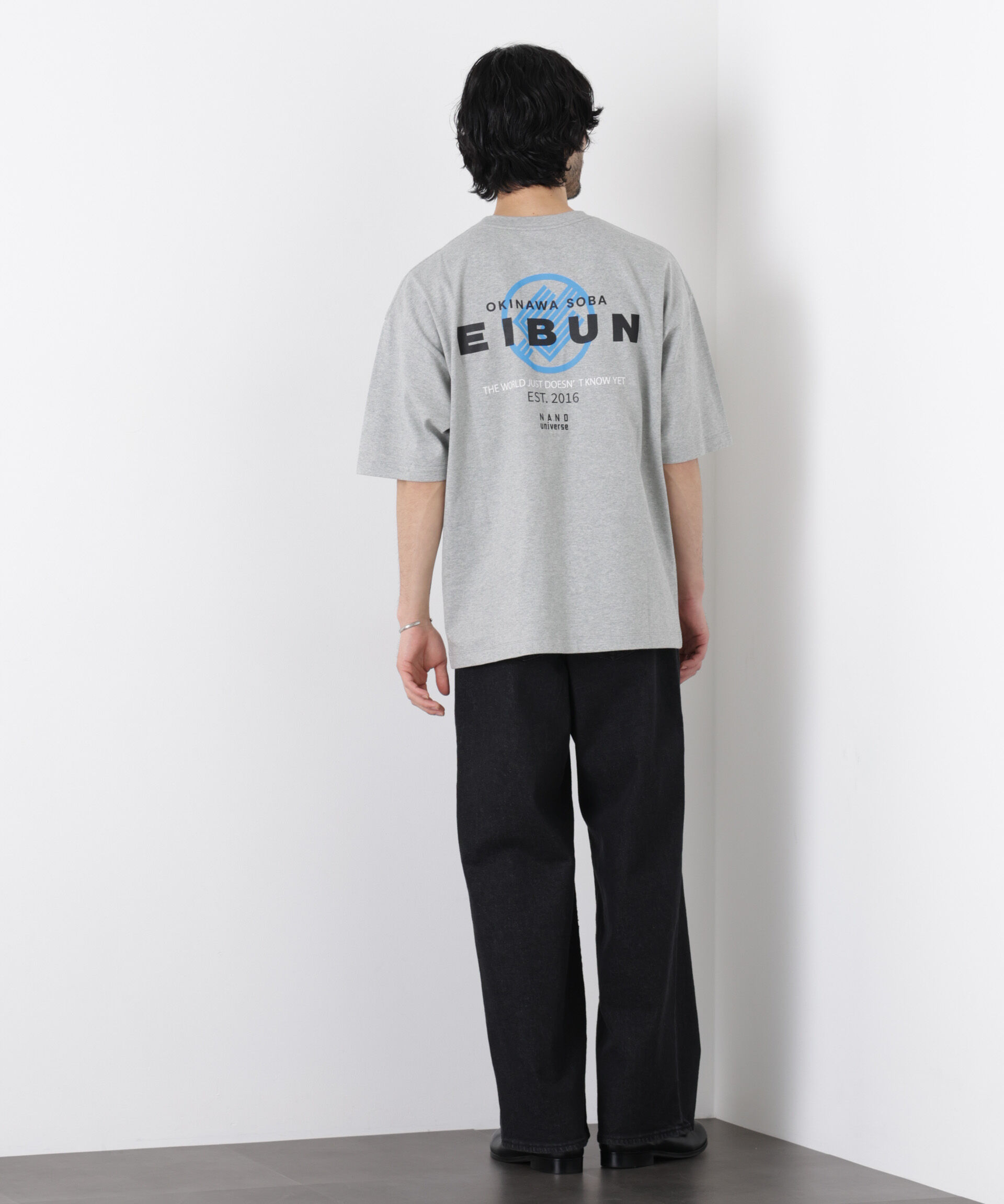 NANO universe「EIBUN&times;Anti Soaked(R)　汗染み防止Tシャツ」|Tシャツ・カットソー|