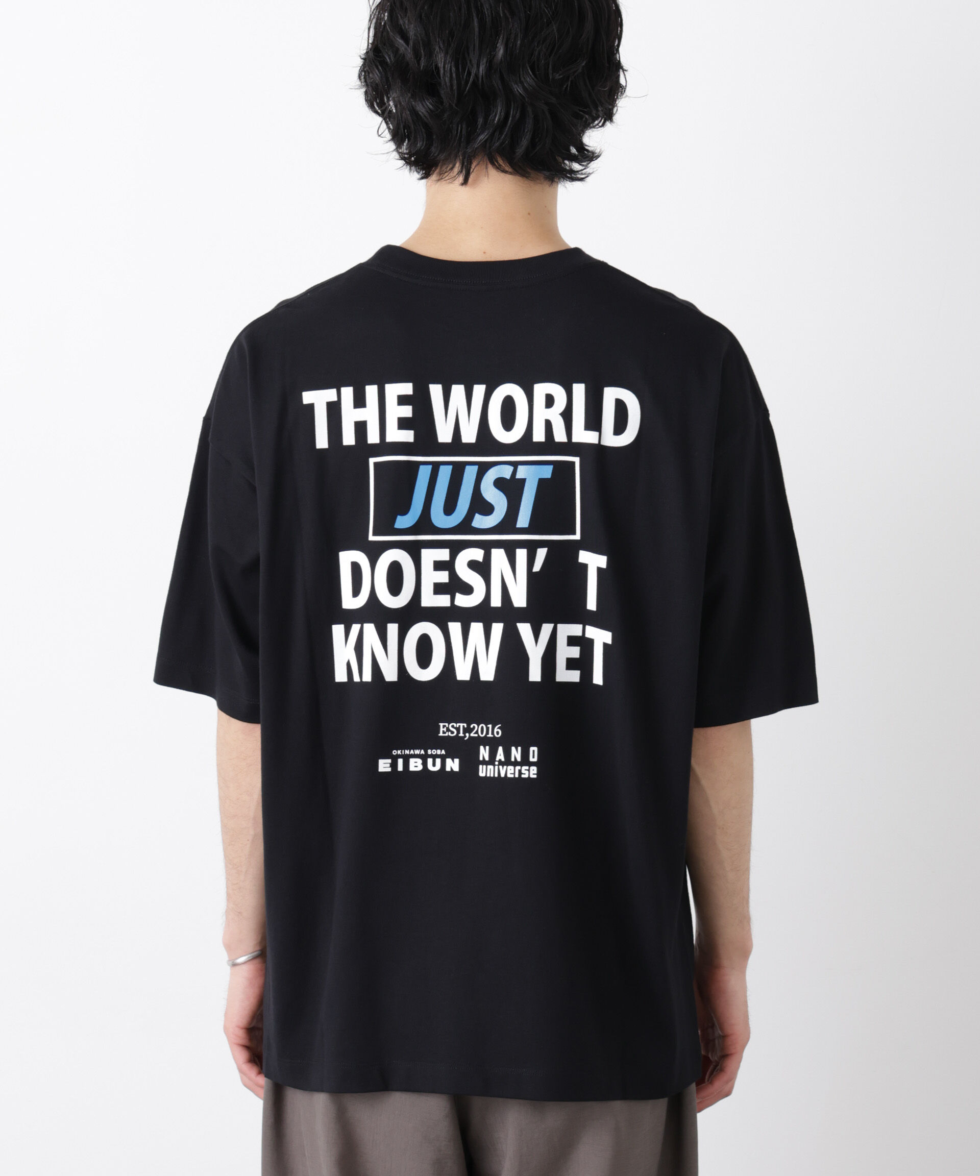 NANO universe「EIBUN&times;Anti Soaked(R)　汗染み防止Tシャツ」|Tシャツ・カットソー|