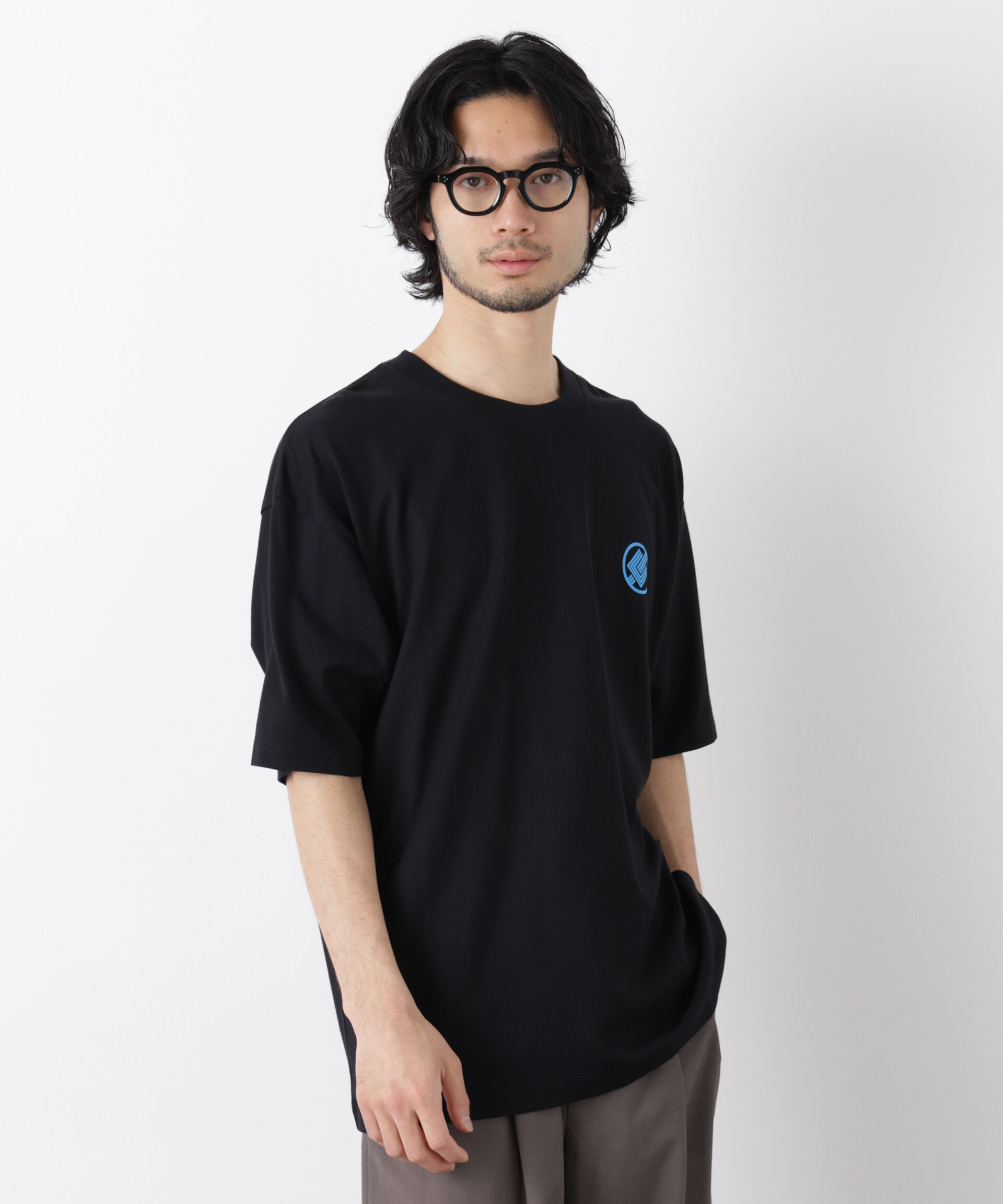 NANO universe「EIBUN&times;Anti Soaked(R)　汗染み防止Tシャツ」|Tシャツ・カットソー|