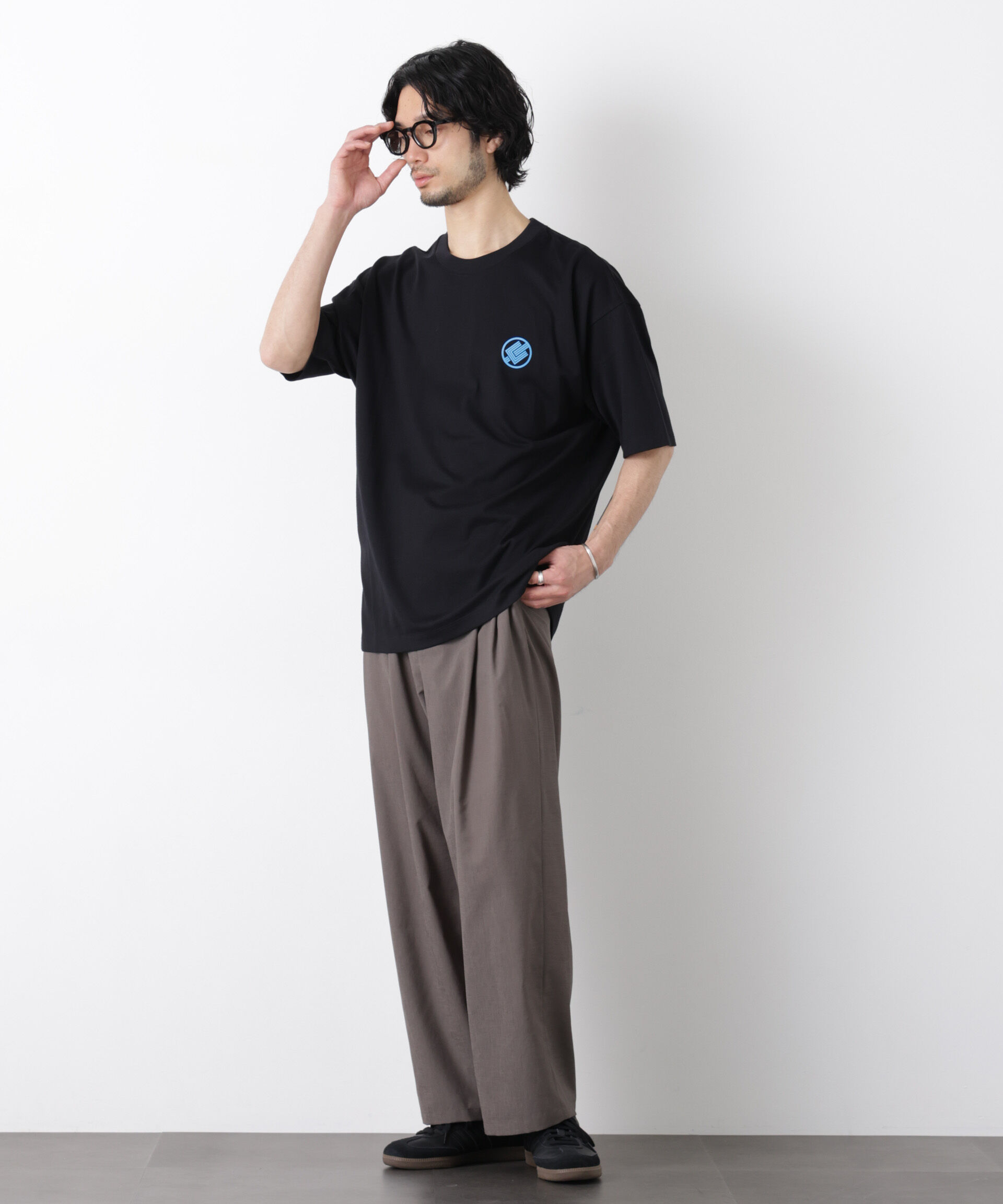 NANO universe「EIBUN&times;Anti Soaked(R)　汗染み防止Tシャツ」|Tシャツ・カットソー|