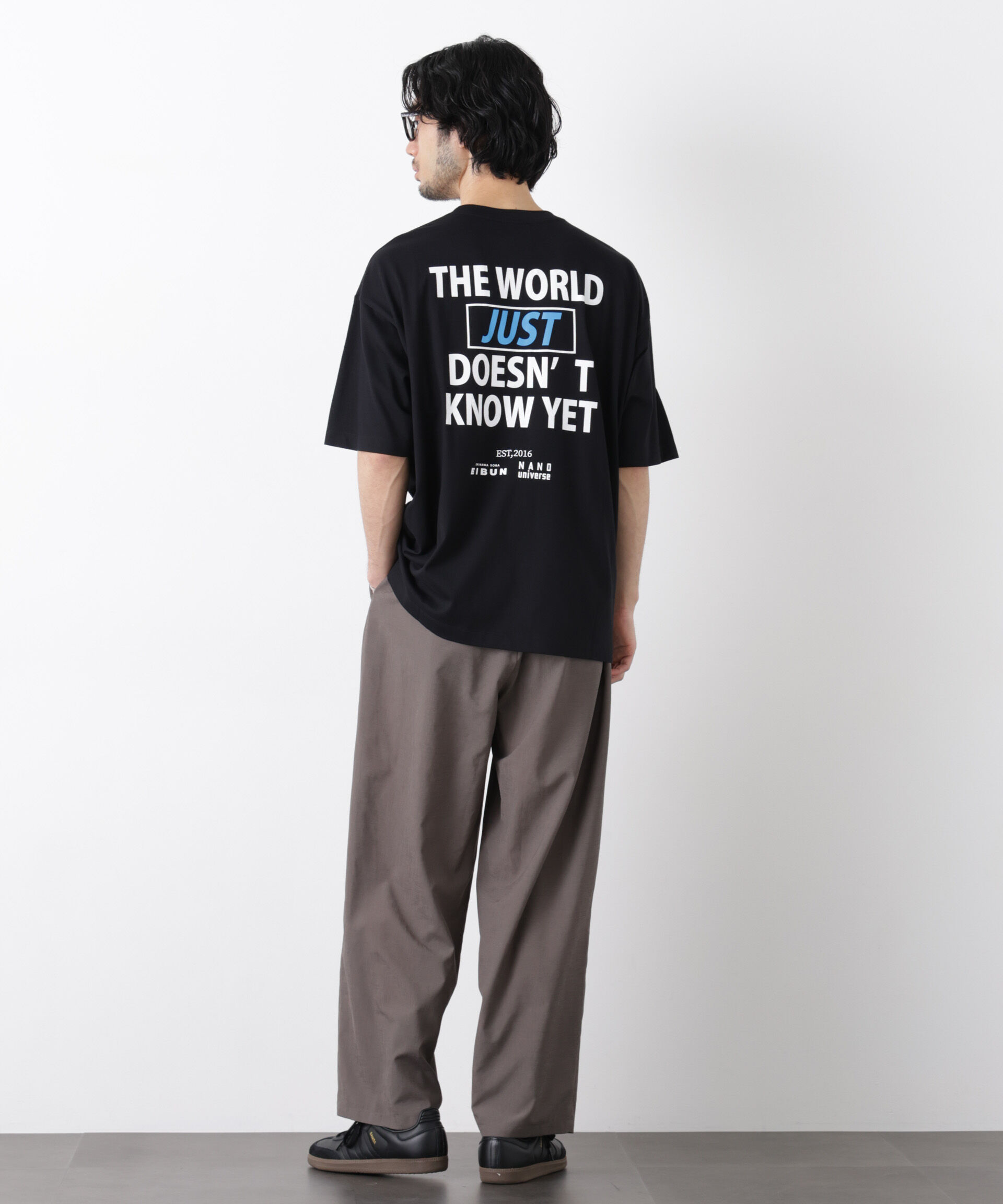 NANO universe「EIBUN&times;Anti Soaked(R)　汗染み防止Tシャツ」|Tシャツ・カットソー|