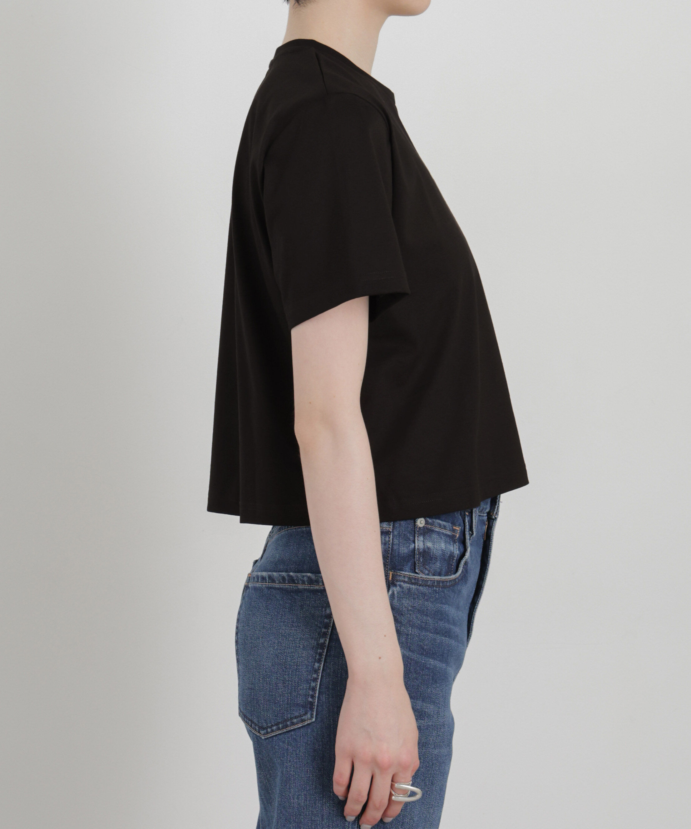 NANO universe「NEEDBY heritage/別注 CROPPED TEE」|Tシャツ・カットソー|