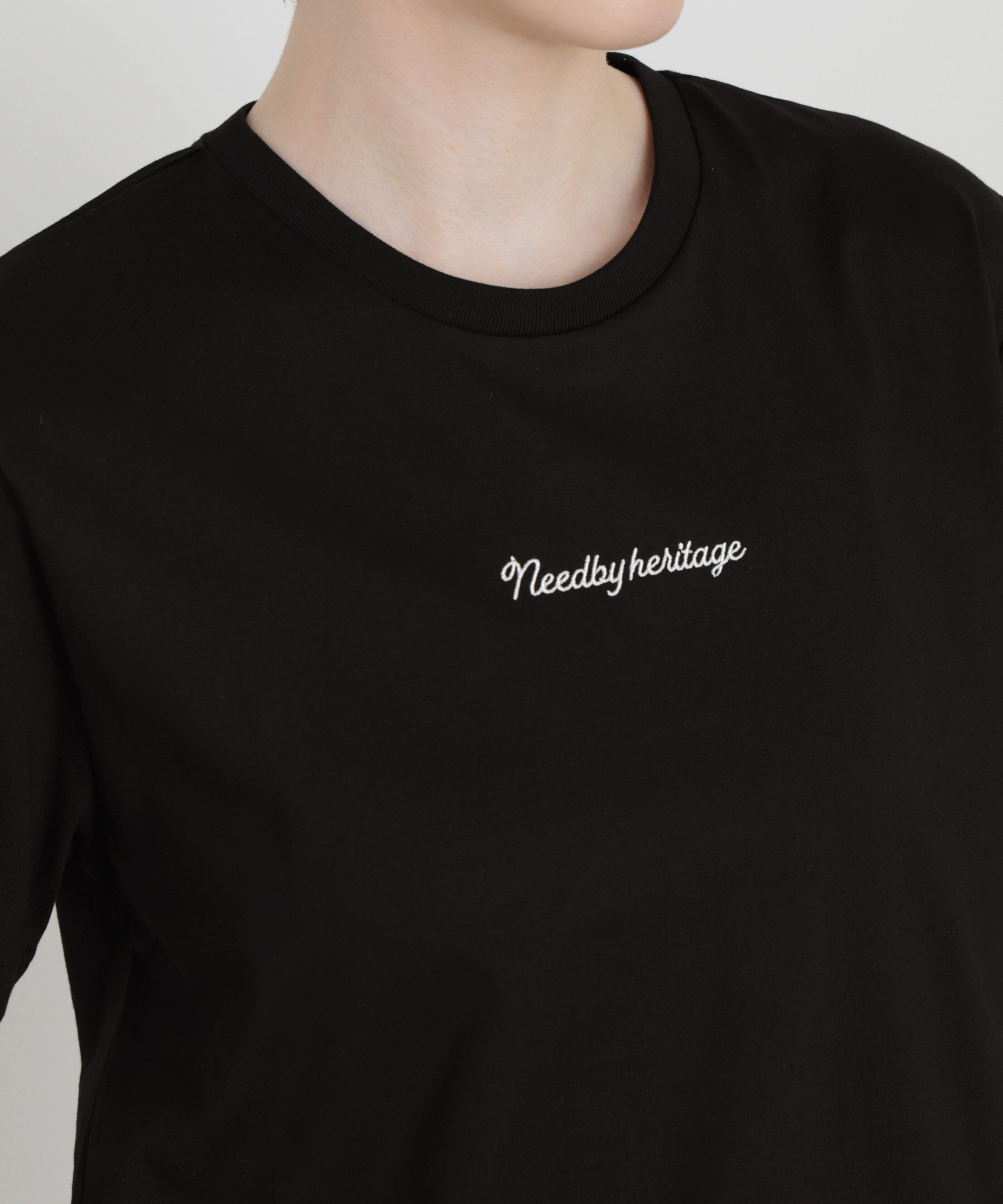 NANO universe「NEEDBY heritage/別注 CROPPED TEE」|Tシャツ・カットソー|