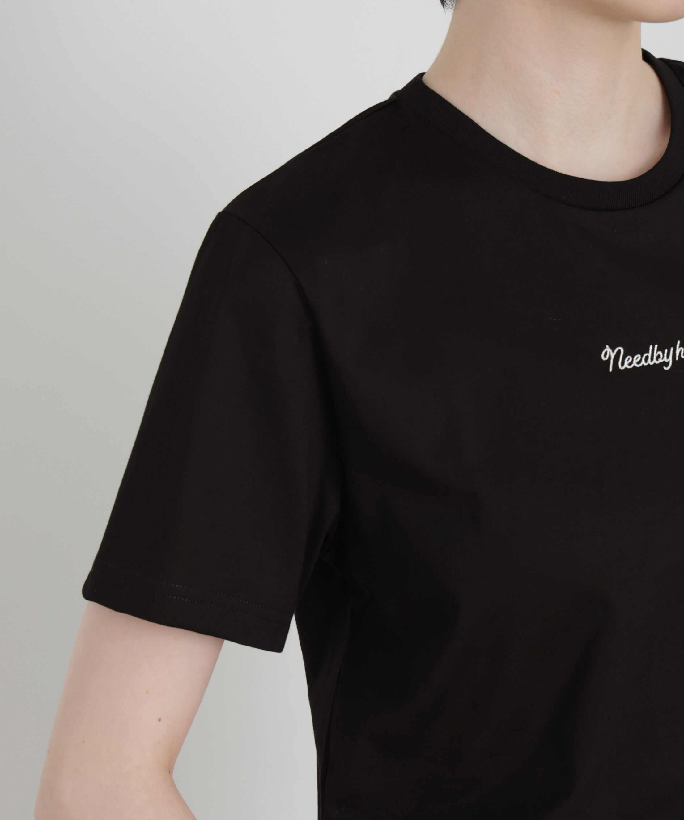 NANO universe「NEEDBY heritage/別注 CROPPED TEE」|Tシャツ・カットソー|