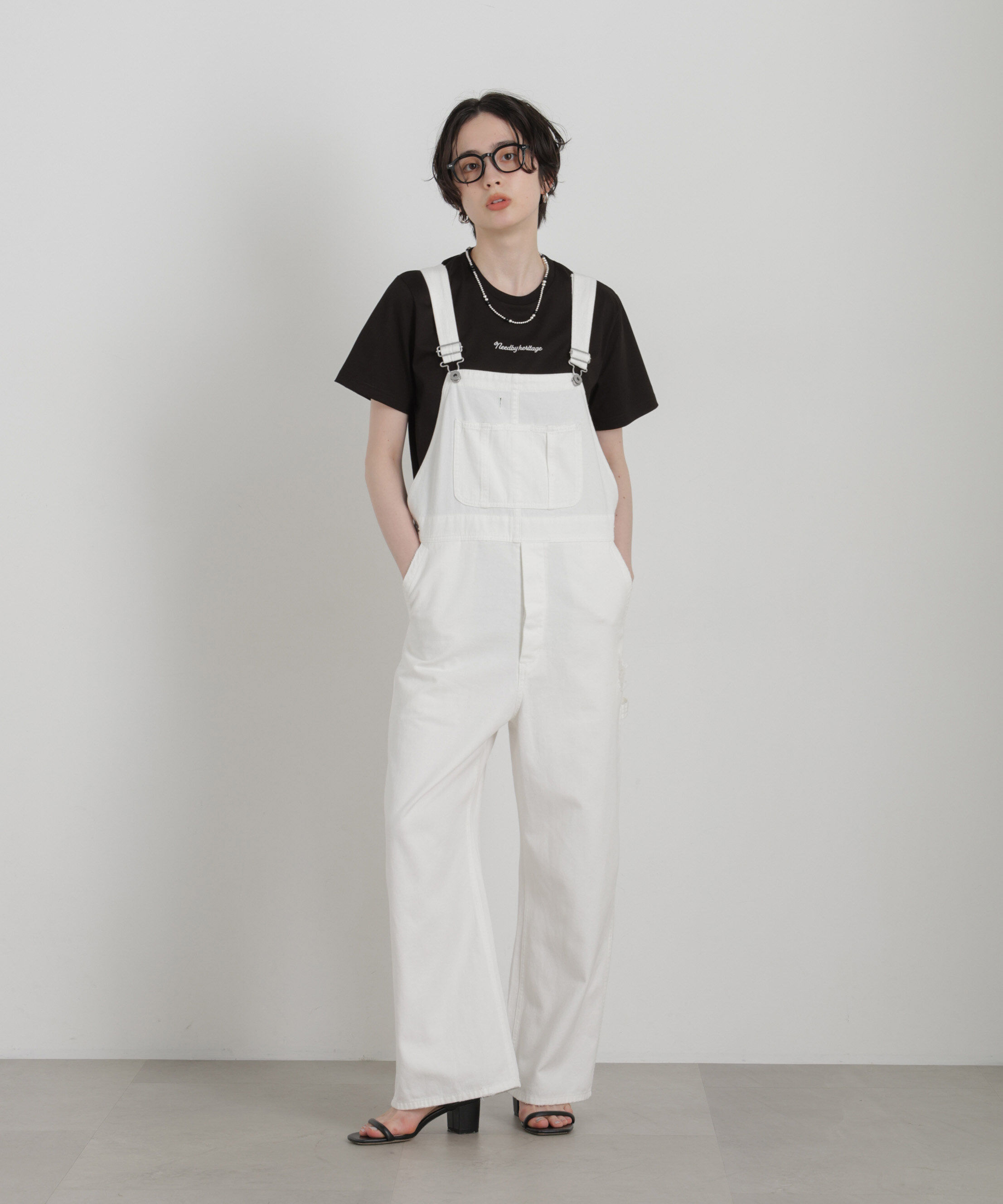 NANO universe「NEEDBY heritage/別注 CROPPED TEE」|Tシャツ・カットソー|