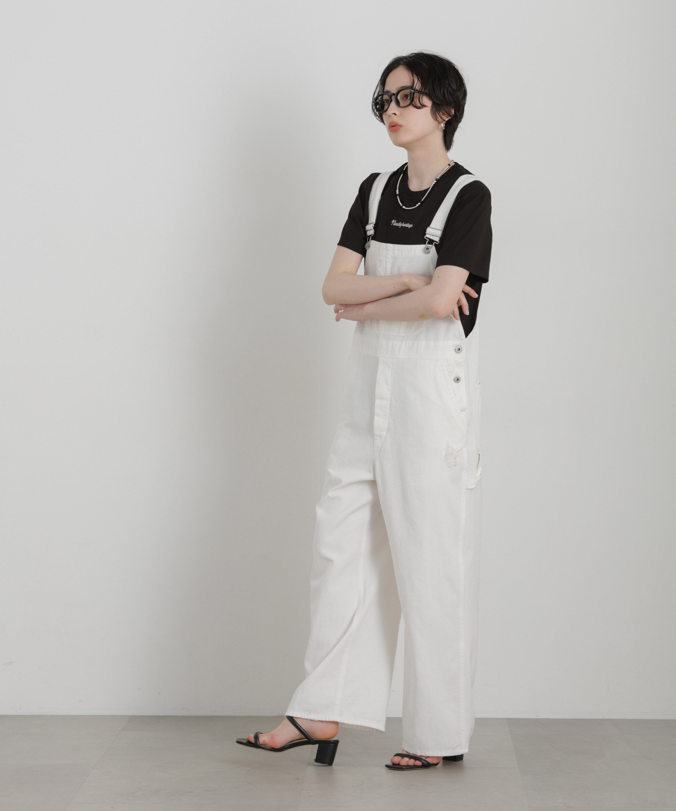 NANO universe「NEEDBY heritage/別注 CROPPED TEE」|Tシャツ・カットソー|