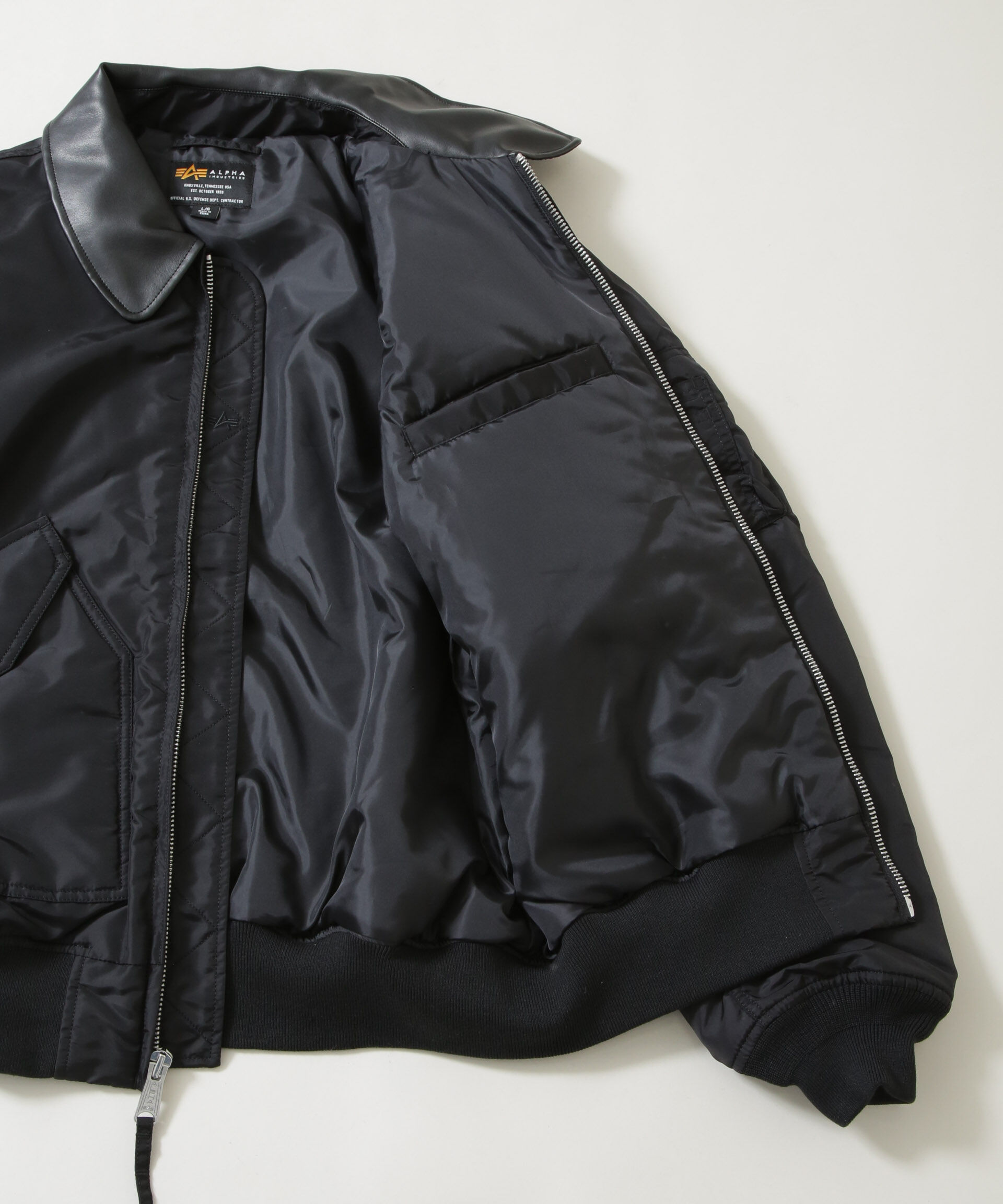 NANO universe「ALPHA INDUSTRIES/別注 CWU FLIGHT JACKET」|ブルゾン・スタジャン|