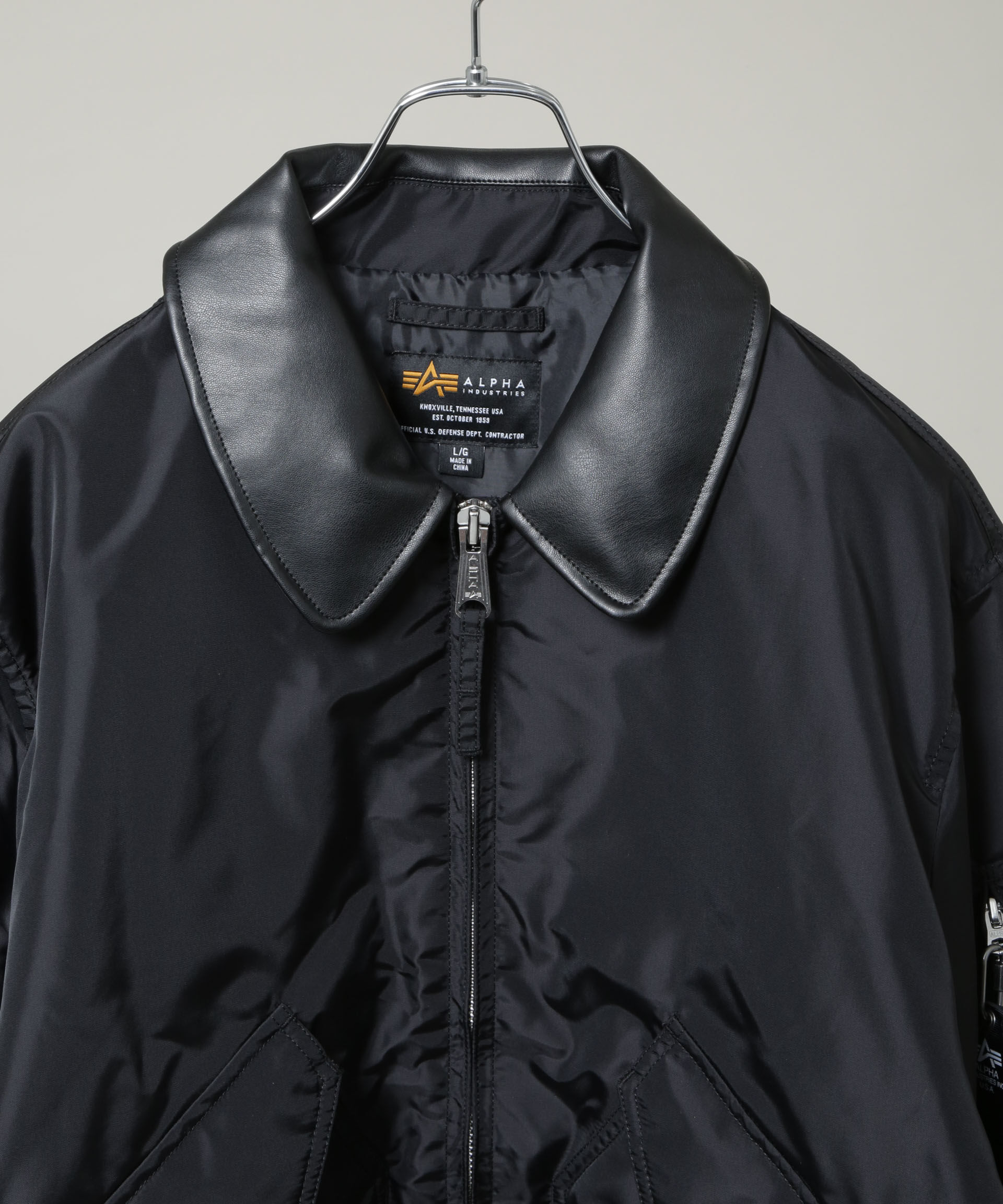 NANO universe「ALPHA INDUSTRIES/別注 CWU FLIGHT JACKET」|ブルゾン・スタジャン|