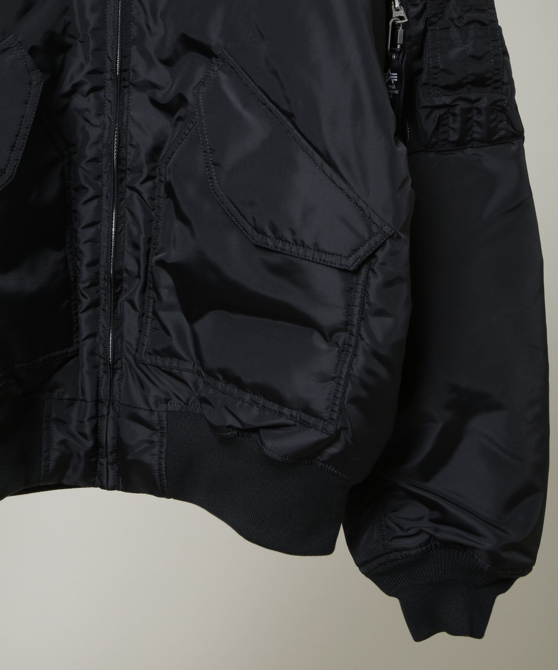 NANO universe「ALPHA INDUSTRIES/別注 CWU FLIGHT JACKET」|ブルゾン・スタジャン|