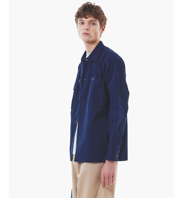 LACOSTE「コットンツイルワークシャツジャケット」|シャツ・ブラウス|