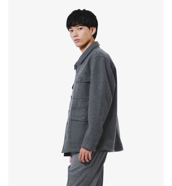 LACOSTE「ウールブレンド3レイヤージャケット」|その他|