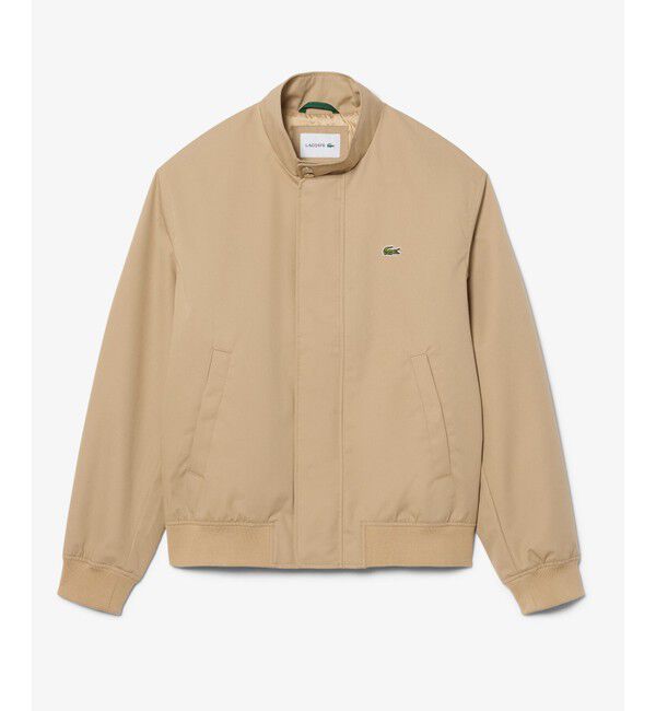 LACOSTE「防風 撥水 ハリントンジャケット」|ブルゾン・スタジャン|