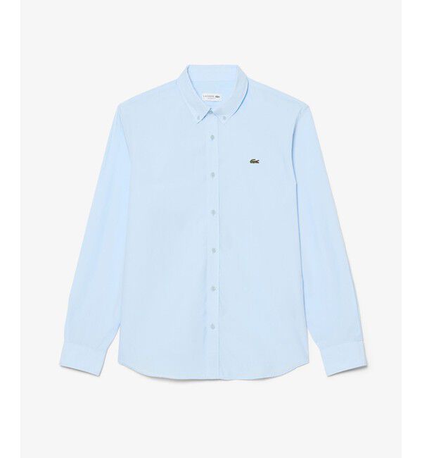 LACOSTE「エッセンシャルワントーンボタンシャツ」|シャツ・ブラウス|