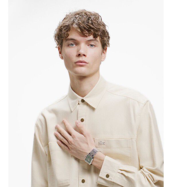 LACOSTE「コードレーンシャツジャケット」|シャツ・ブラウス|