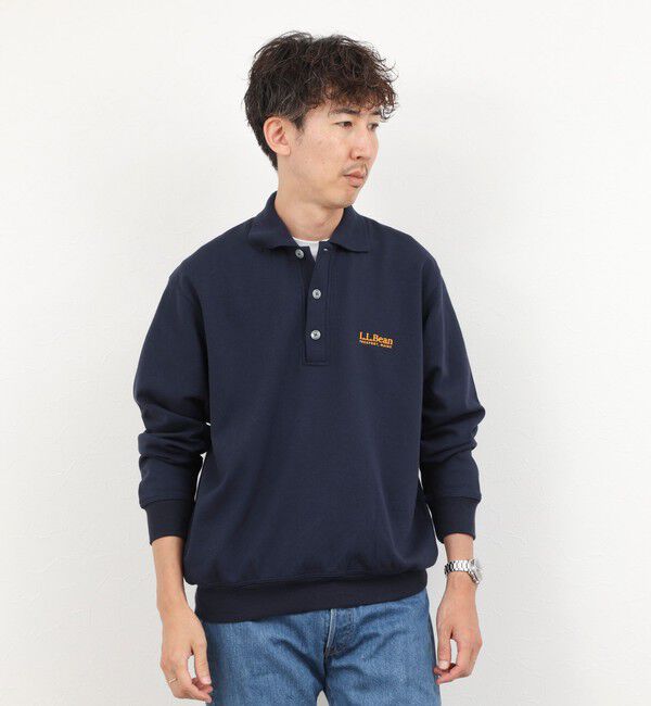 NOLLEY'S goodman「【L.L.Bean】Portage Polo Sweatshirt ポーテージ・ポロスウェットシャツ 26AW」|スウェット・ジャージ|