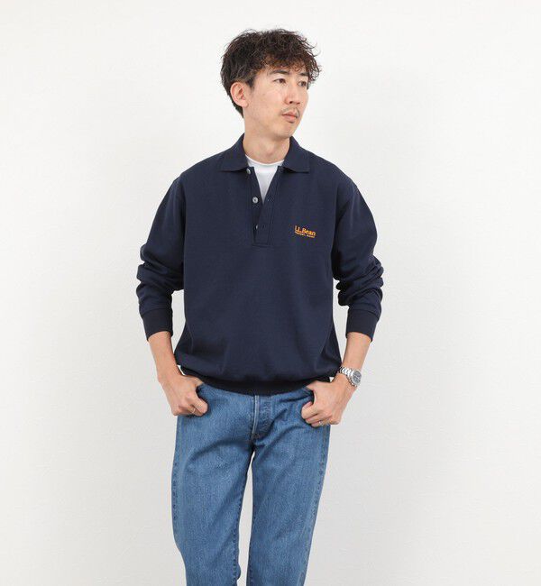 NOLLEY'S goodman「【L.L.Bean】Portage Polo Sweatshirt ポーテージ・ポロスウェットシャツ 26AW」|スウェット・ジャージ|