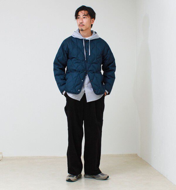 GLOSTER「【WEB限定】【TAION/タイオン】別注 ミリタリー クルーネック ライナージャケット」|ダウン|