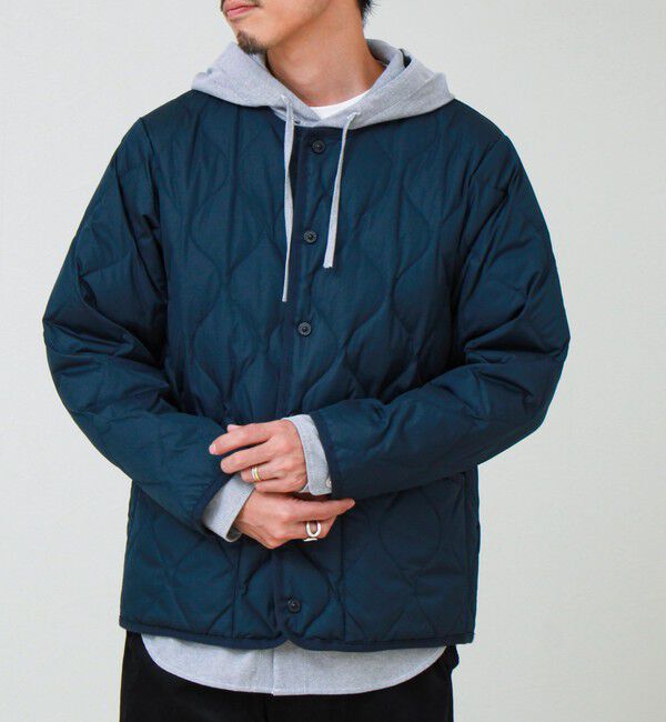 GLOSTER「【WEB限定】【TAION/タイオン】別注 ミリタリー クルーネック ライナージャケット」|ダウン|