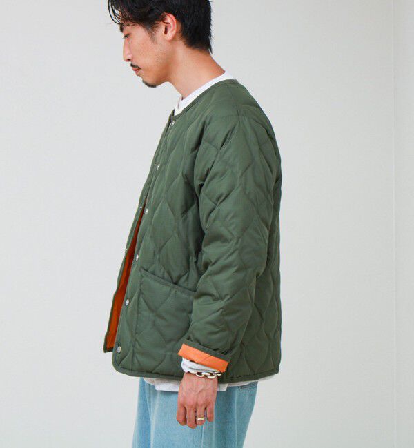 GLOSTER「【WEB限定】【TAION/タイオン】別注 ミリタリー クルーネック ライナージャケット」|ダウン|