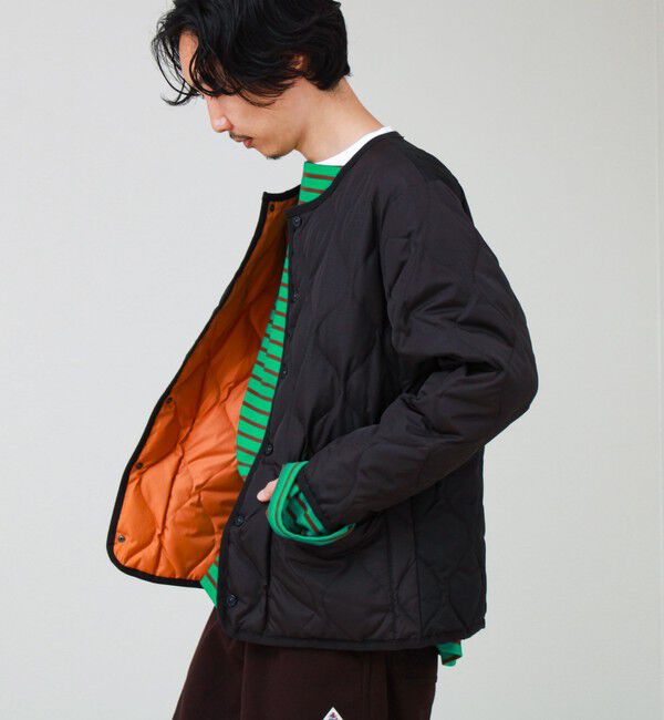 GLOSTER「【WEB限定】【TAION/タイオン】別注 ミリタリー クルーネック ライナージャケット」|ダウン|