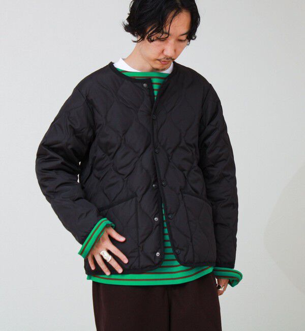 GLOSTER「【WEB限定】【TAION/タイオン】別注 ミリタリー クルーネック ライナージャケット」|ダウン|