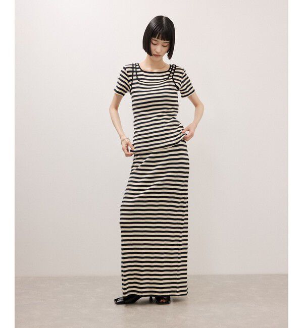 ADAM ET ROPE'「【Miller for ADAM ET ROPE'】別注 スクエアTee」|Tシャツ・カットソー|
