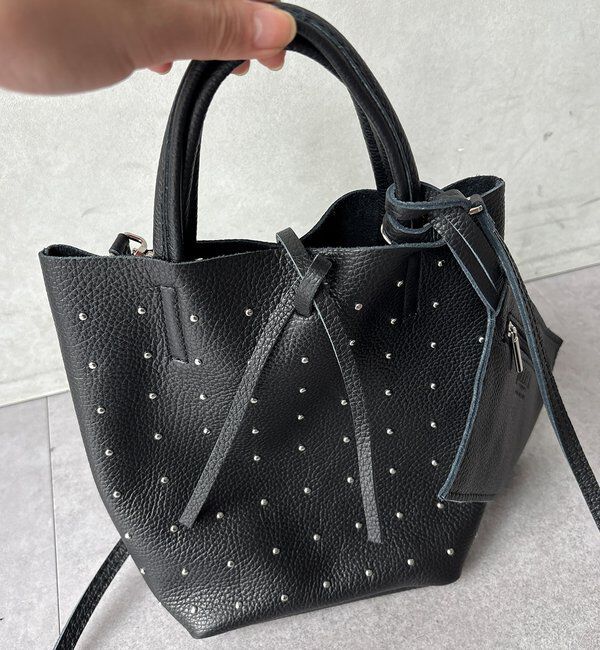 「【WEB限定】スタッズミニトートバッグ」|トートバッグ|