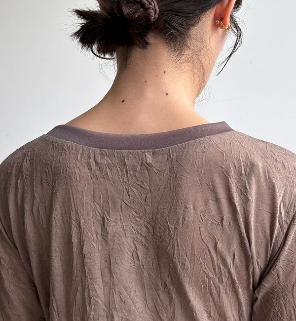  「ワッシャー天竺ロゴTEE」|Tシャツ・カットソー|
