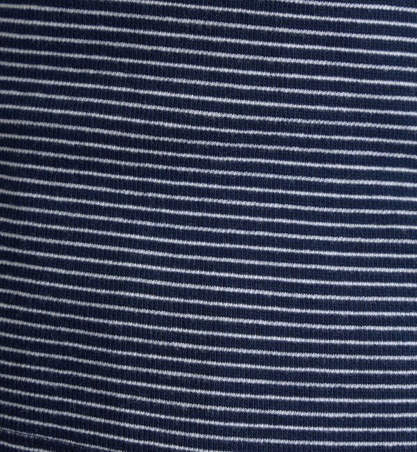  「ボーダーパフスリーブカットソー」|Tシャツ・カットソー|
