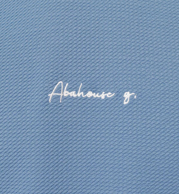 ABAHOUSE「フクレ ジャガード 刺繍 ロング Tシャツ」|Tシャツ・カットソー|