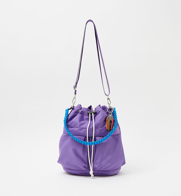 ABAHOUSE「【cheek/チーク】kinchaku code2WAY tote/巾着2WAY」|ショルダー・メッセンジャー|