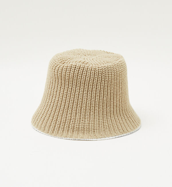ABAHOUSE「【RUBEN/ルーベン】REVERSIBLE KNIT BUKET HAT/リバ」|その他|