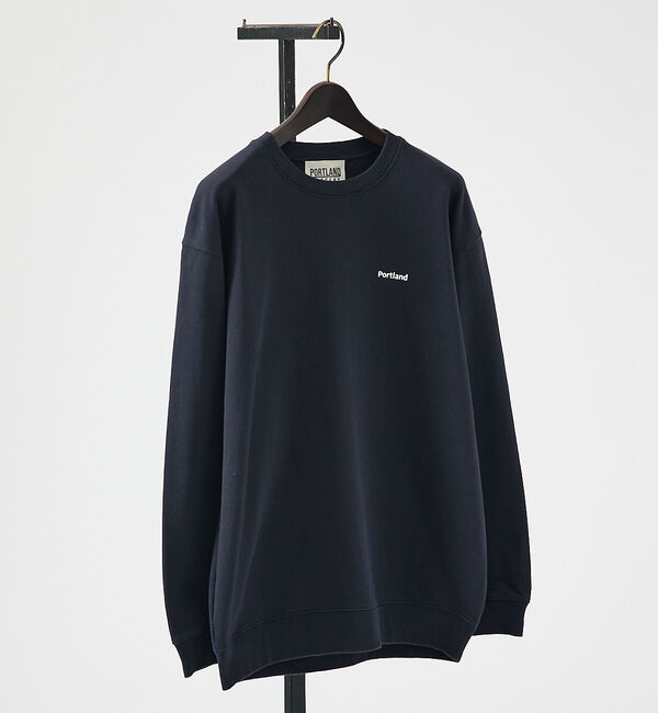 ABAHOUSE「【PORTLAND-GROCERY】バックプリント クルーネックスウェット /」|スウェット・ジャージ|