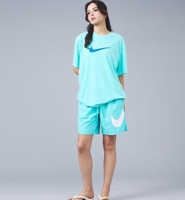 ABAHOUSE「【NIKE/ナイキ】水陸両用 半袖ラッシュガード/Tシャツ UVケア コットンラ」|Tシャツ・カットソー|
