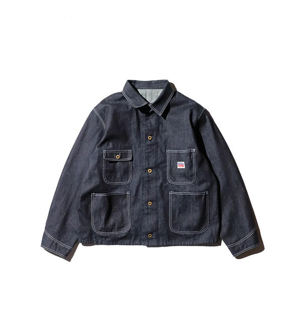 ABAHOUSE「【PENNEY'S 】10oz DENIM ENGINEER SHORT JAC」|ブルゾン・スタジャン|