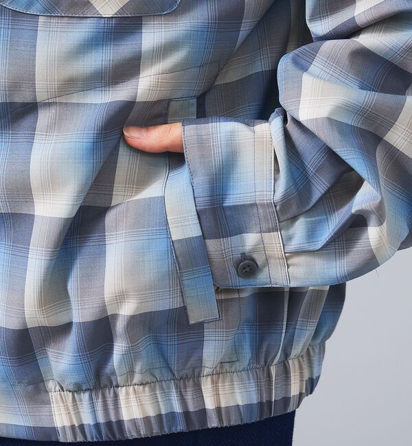 ABAHOUSE「【PENDLETON/ペンドルトン】Zip Shirt Jacket/オンブレー」|ブルゾン・スタジャン|