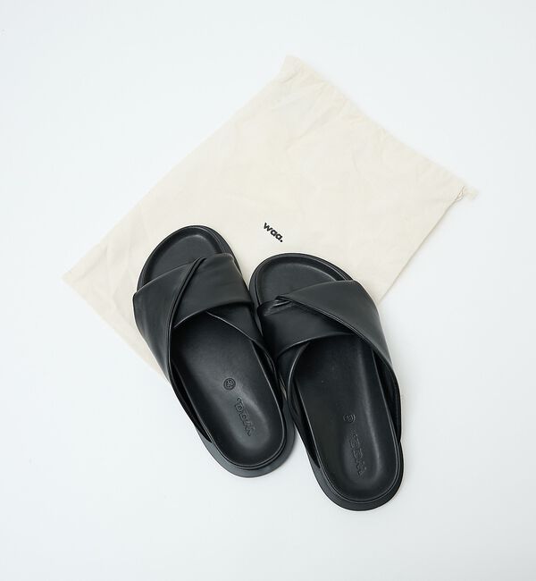 ABAHOUSE「【Waa .studios / ワースタジオ】XEP SANDALS / XEP」|サンダル|