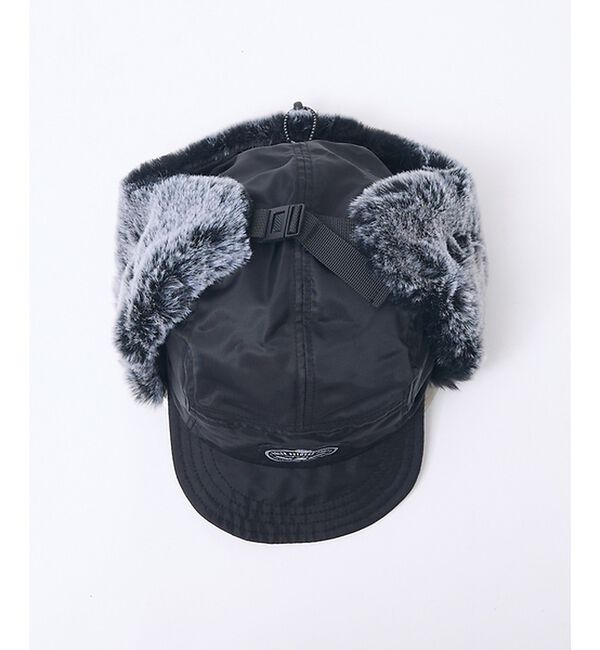 ABAHOUSE「【POLER / ポーラー】NYLON FUR FLAP CAP / ナイロン」|その他|
