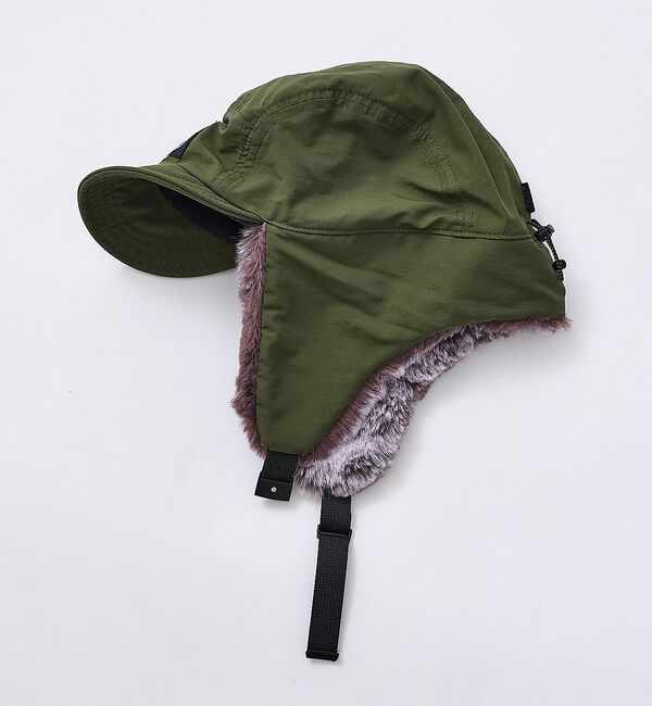 ABAHOUSE「【POLER / ポーラー】NYLON FUR FLAP CAP / ナイロン」|その他|