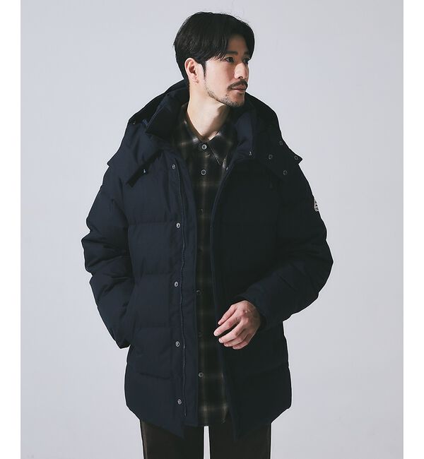 ABAHOUSE「【PYRENEX / ピレネックス】HMY030 / BELFORT / ベルフ」|ダウン|ダークネイビー