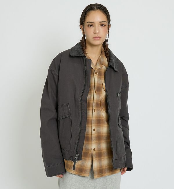 ABAHOUSE「【Timberland / ティンバーランド】Strafford Canvas」|ブルゾン・スタジャン|