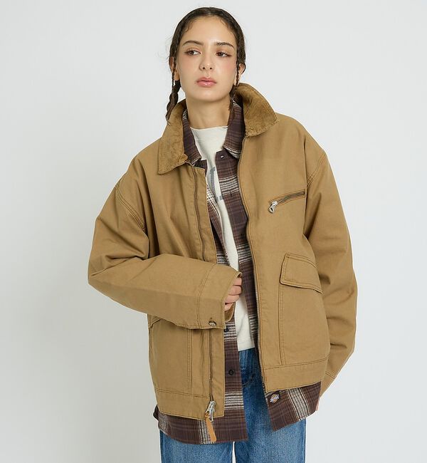 ABAHOUSE「【Timberland / ティンバーランド】Strafford Canvas」|ブルゾン・スタジャン|